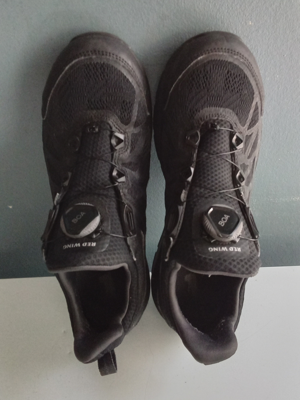 Red Wing CoolSeries BOA Fit System Black Mesh Safety Work Shoes Low Top